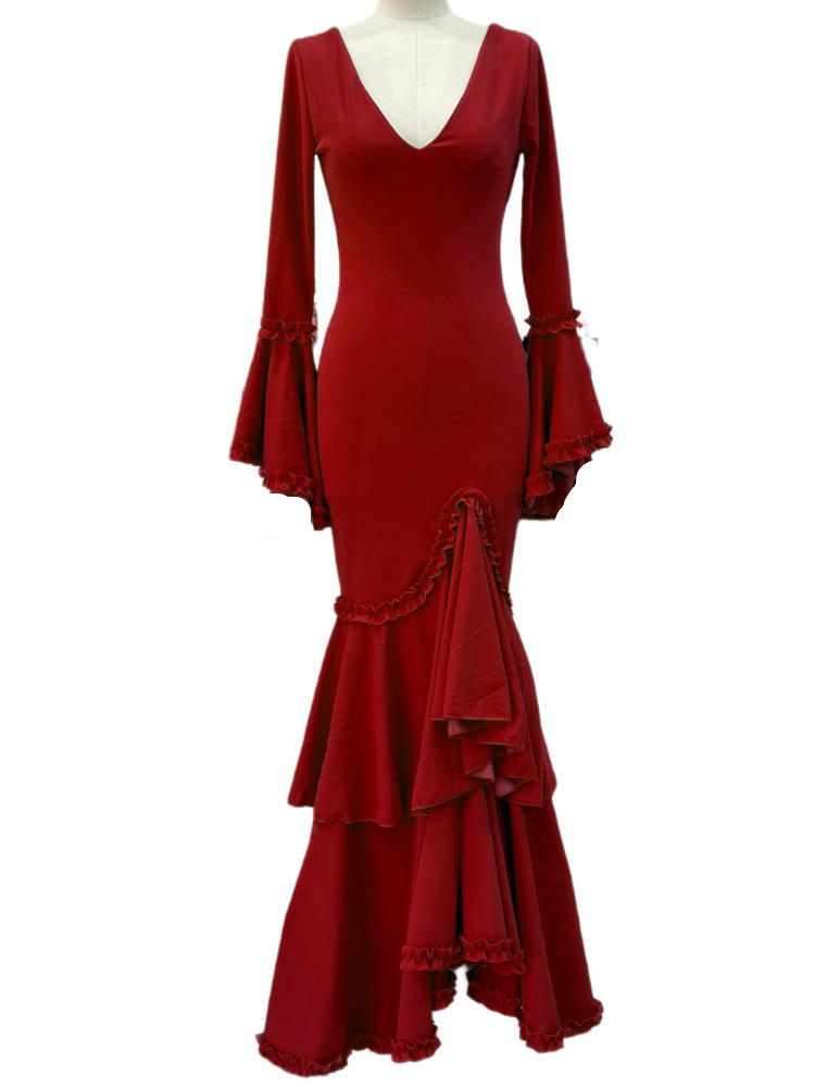 Traje flamenco EMMA WU DESIGN de licra