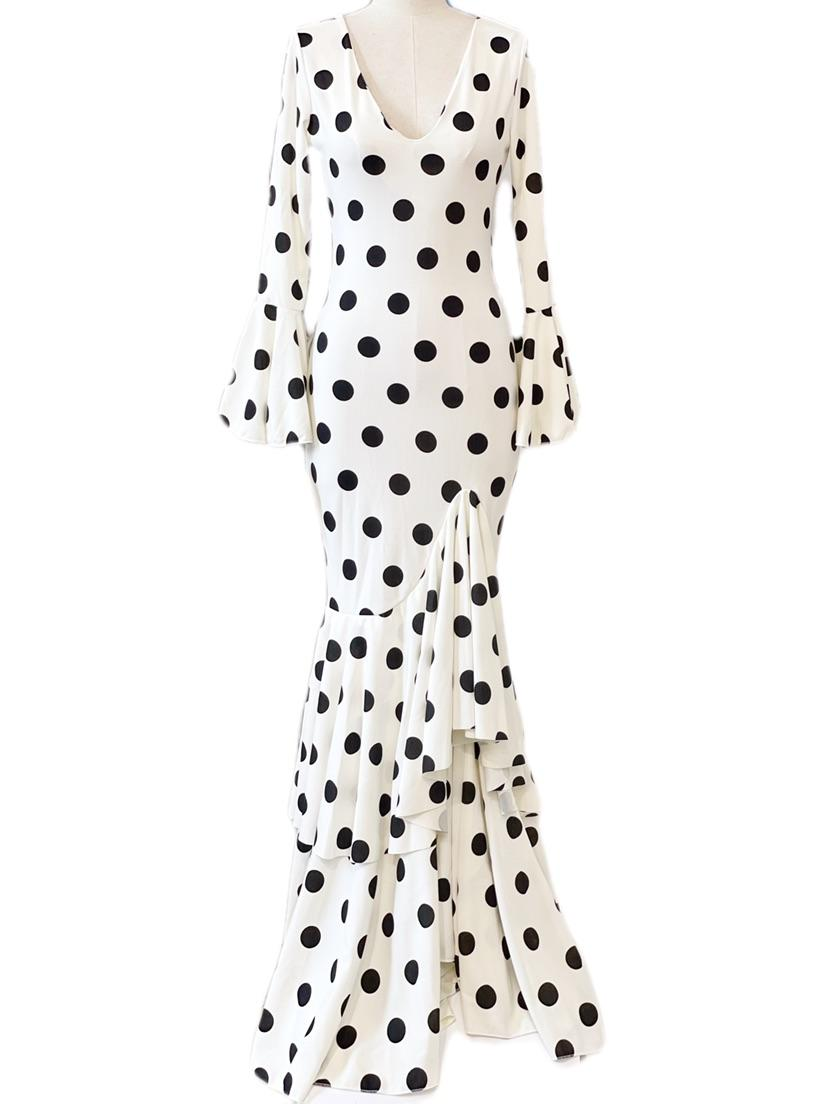 Traje flamenco EMMA WU DESIGN de licra