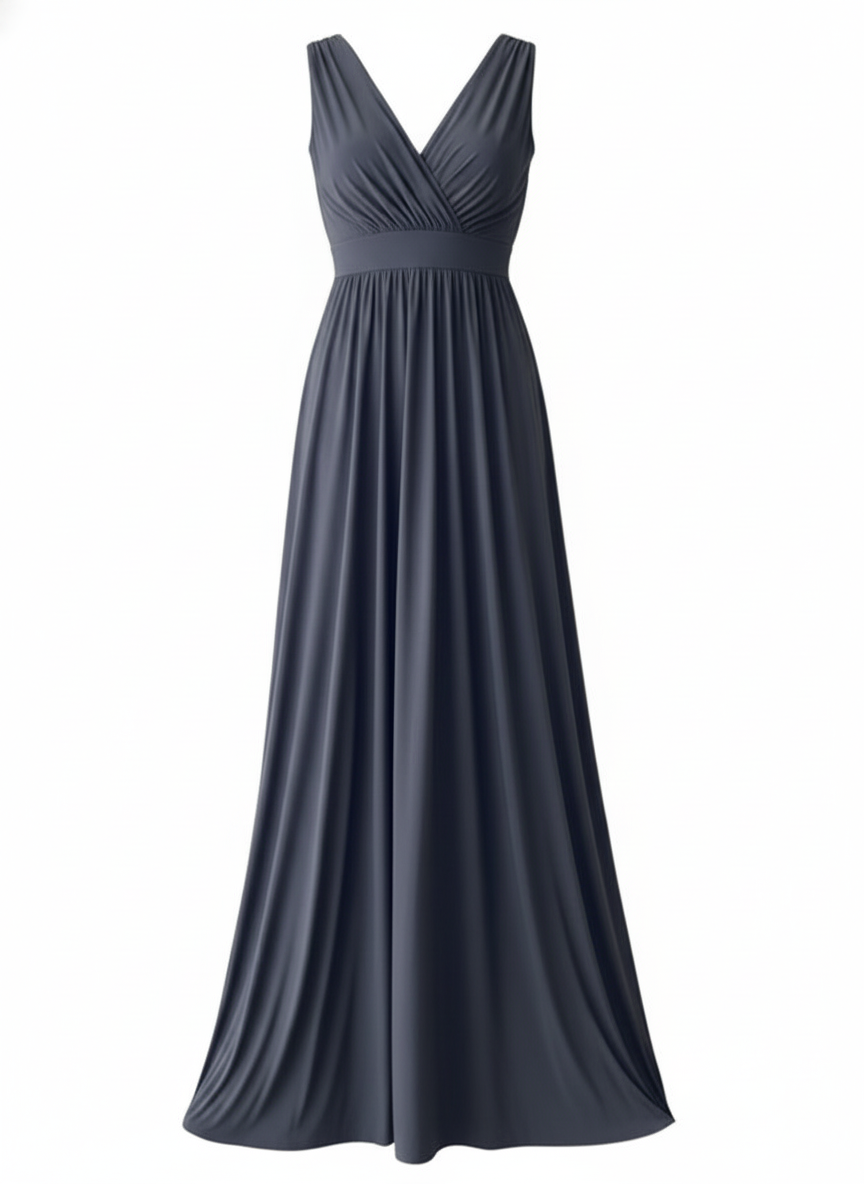 LONG BLACK DRESS 1639