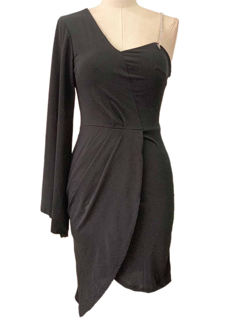 SHORT BLACK DRESS 25406