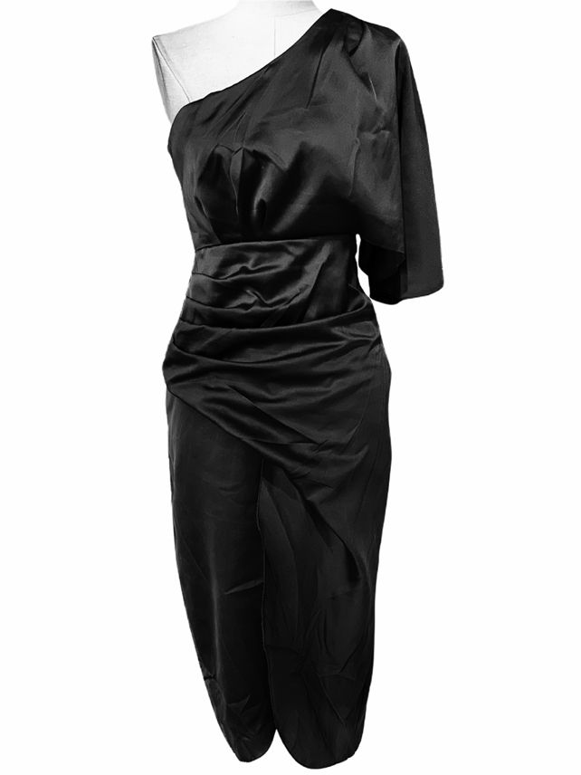 SHORT BLACK DRESS 50665