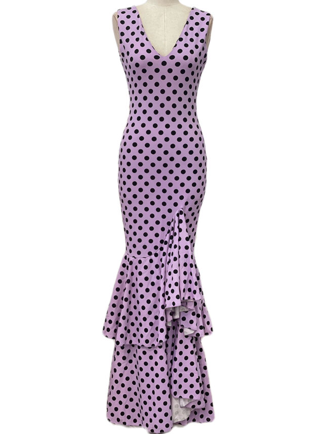 Traje flamenco EMMA WU DESIGN de licra