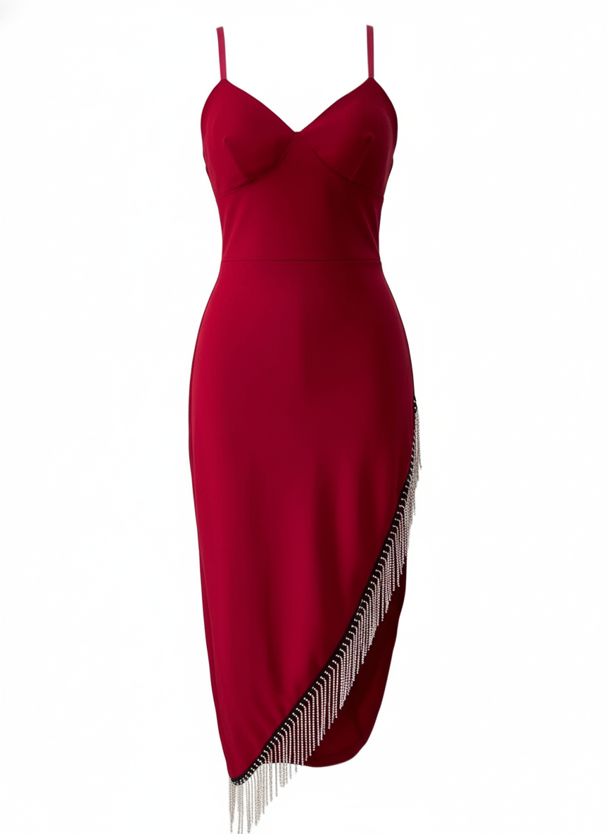 INDIAN RED SHORT DRESS 25260