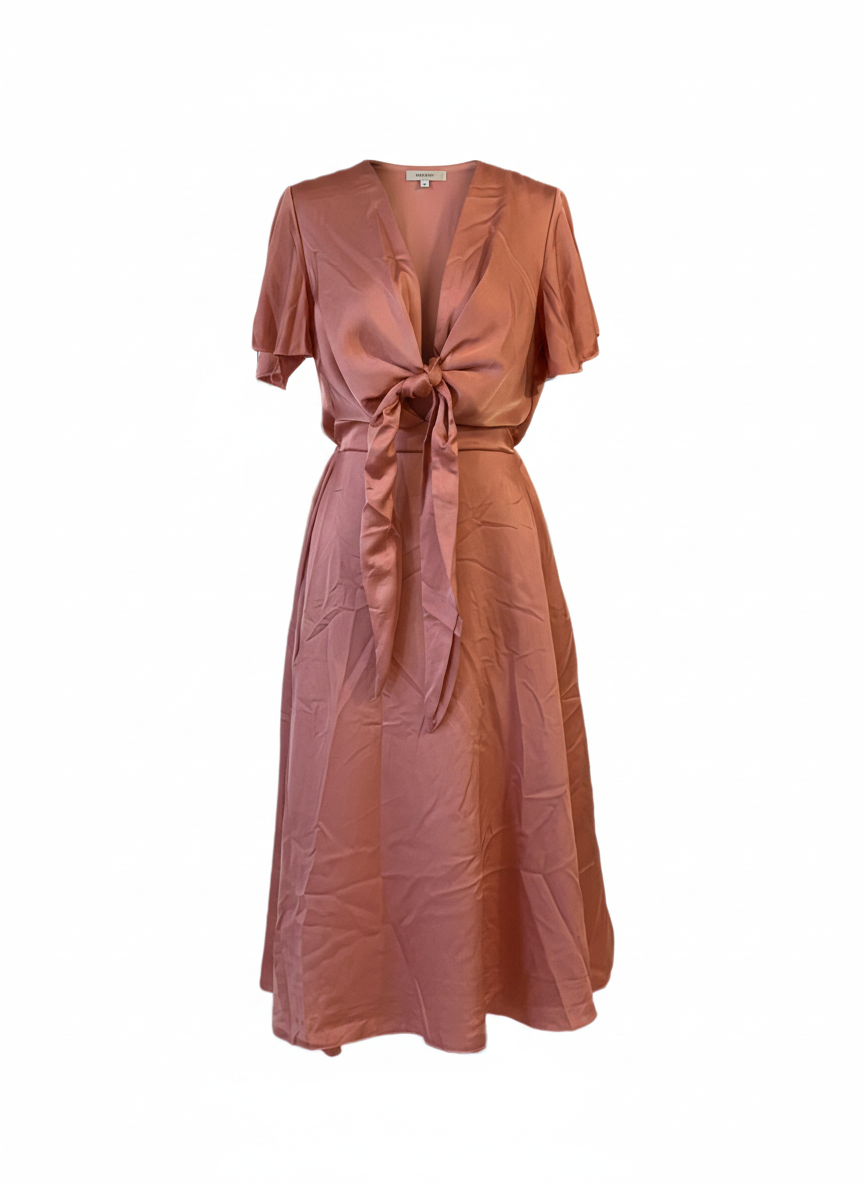 SHORT SALMON PINK DRESS 51022