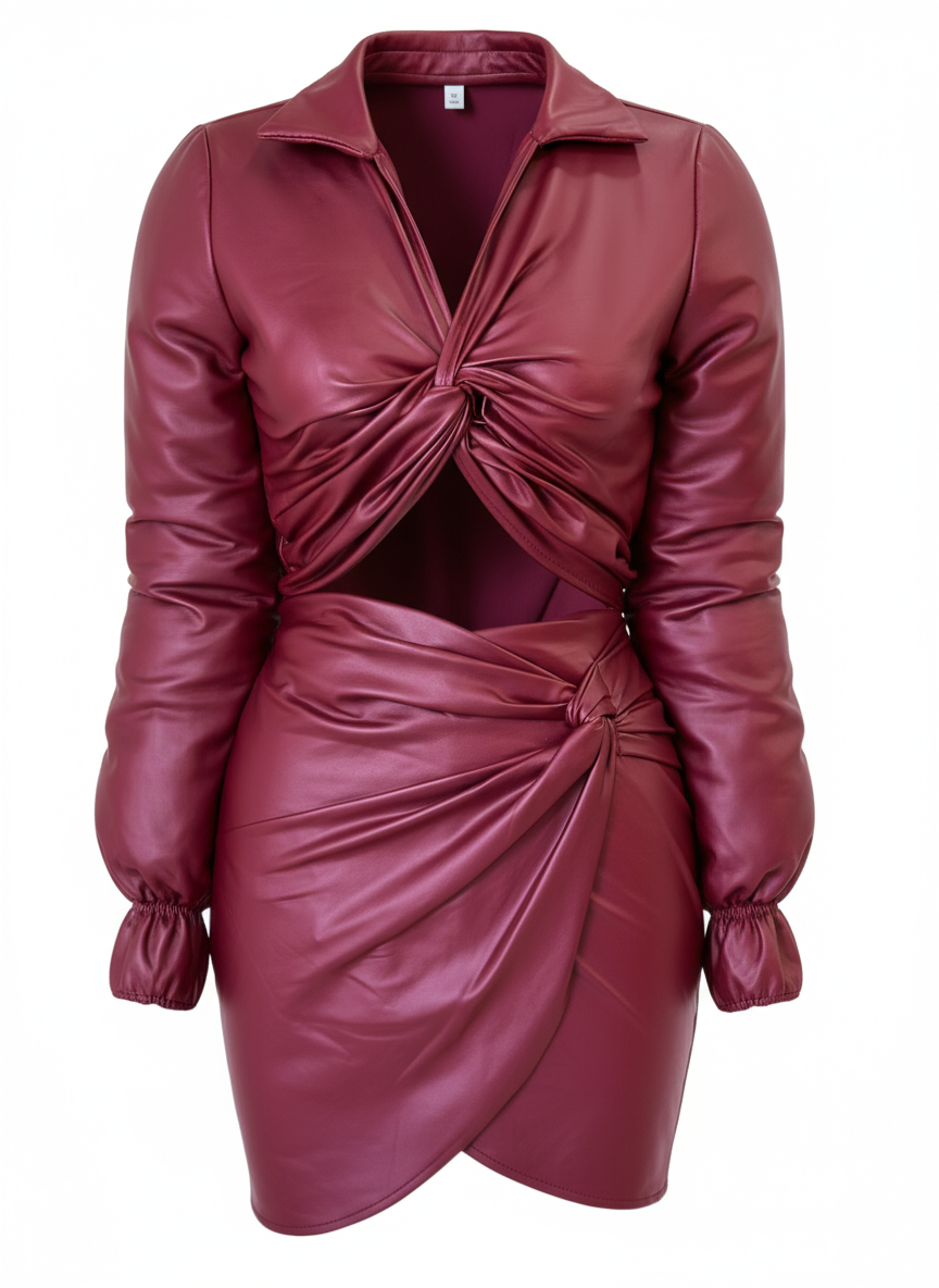 VESTIDO CORTO BURDEO 22225