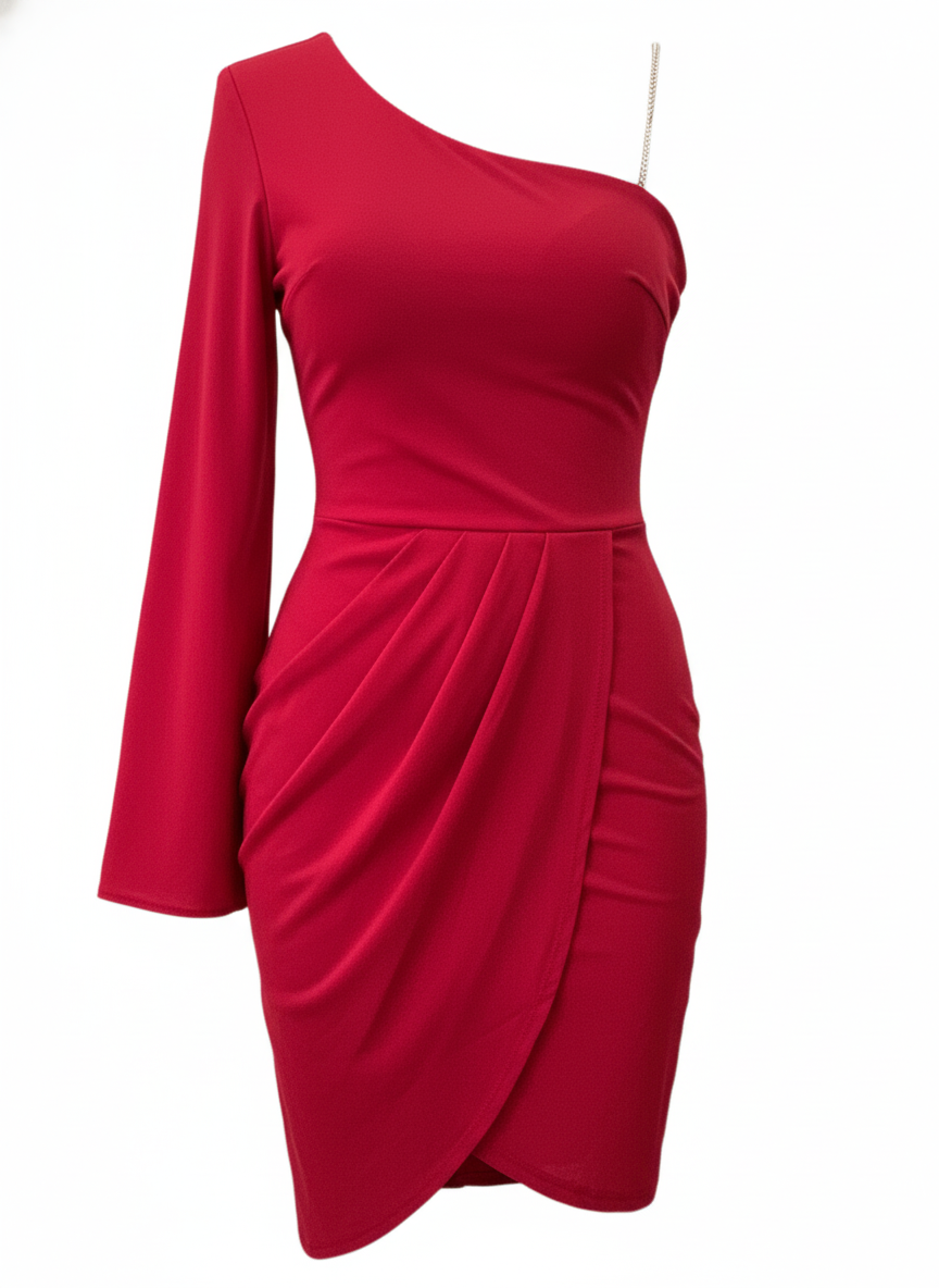 INDIAN RED SHORT DRESS 25406