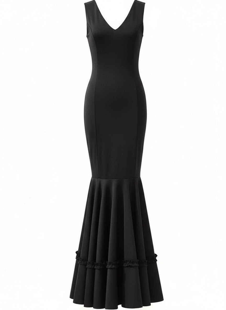 TRAJE FLAMENCA NEGRO EMMA WU DESIGN X FLAMENCA 21046