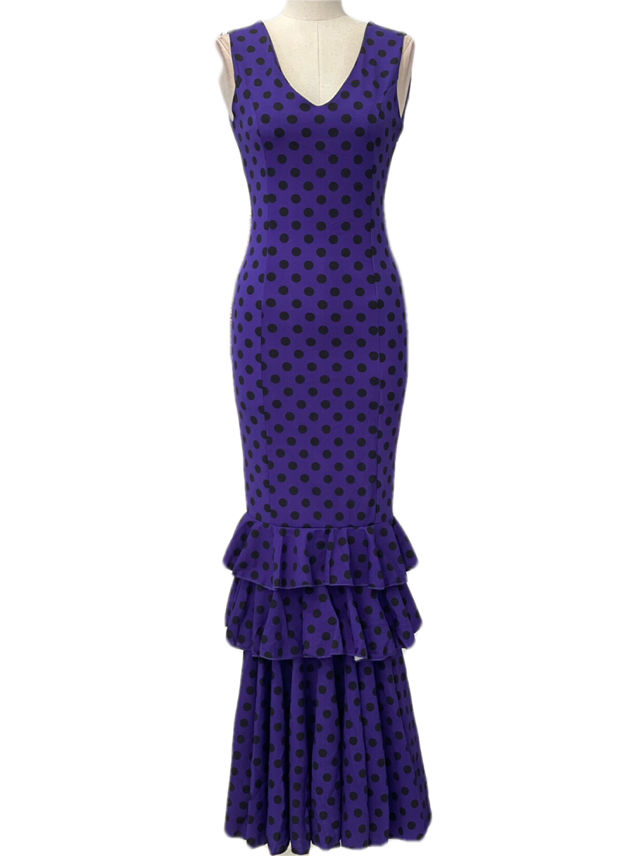 Traje flamenco EMMA WU DESIGN de licra