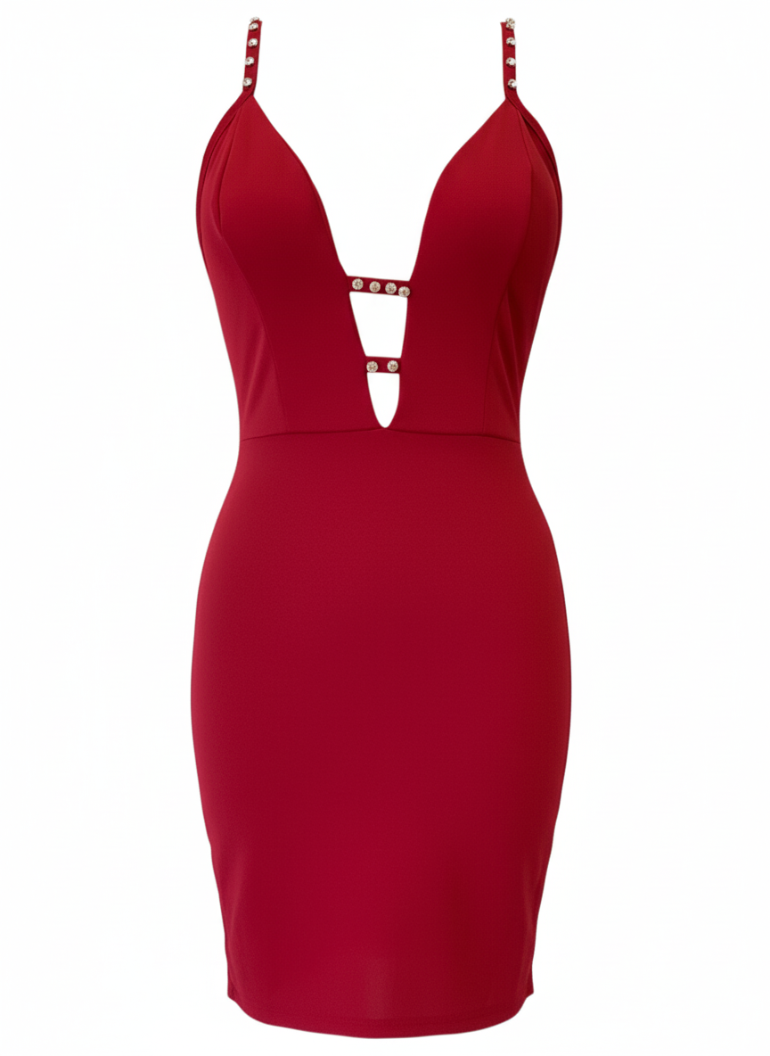 INDIAN RED SHORT DRESS 23637