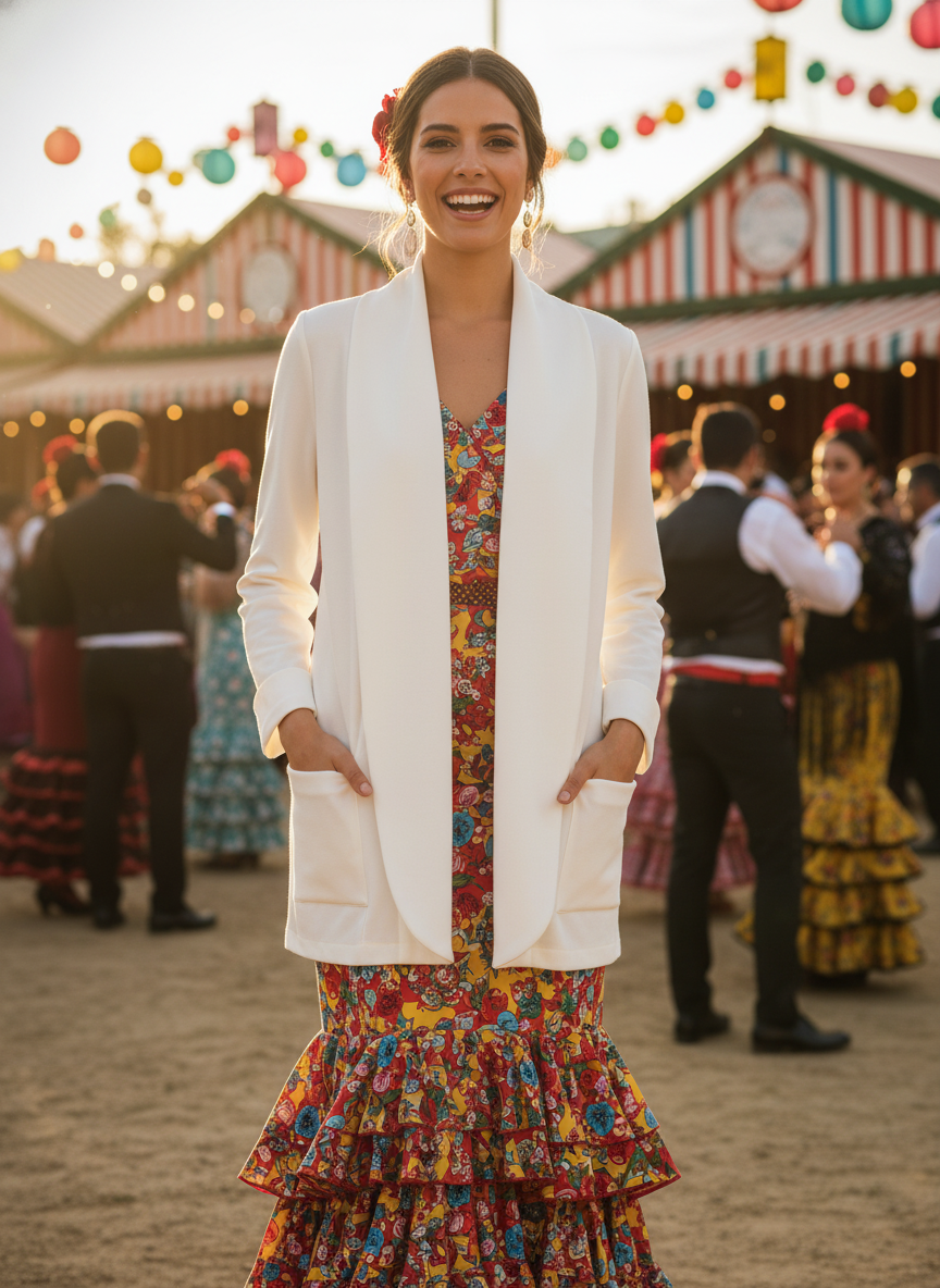 CHAQUETA BLANCO 5066