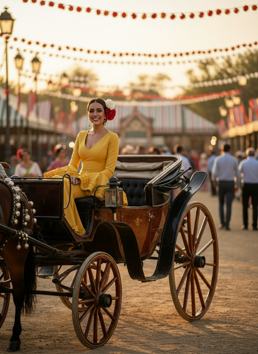 TRAJE FLAMENCA AMARILLO EMMA WU DESIGN X FLAMENCA 7815