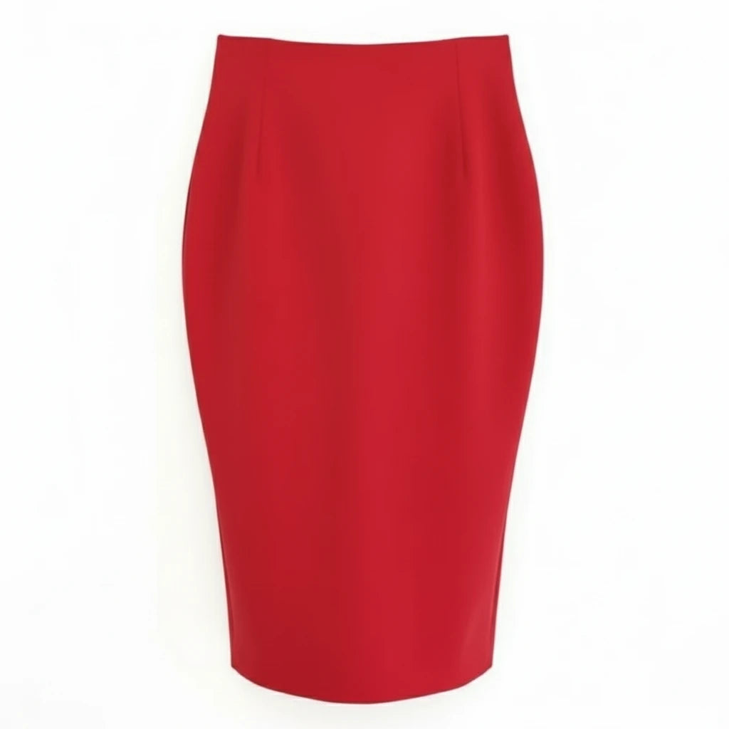 FALDA TUBO ROJO 3198