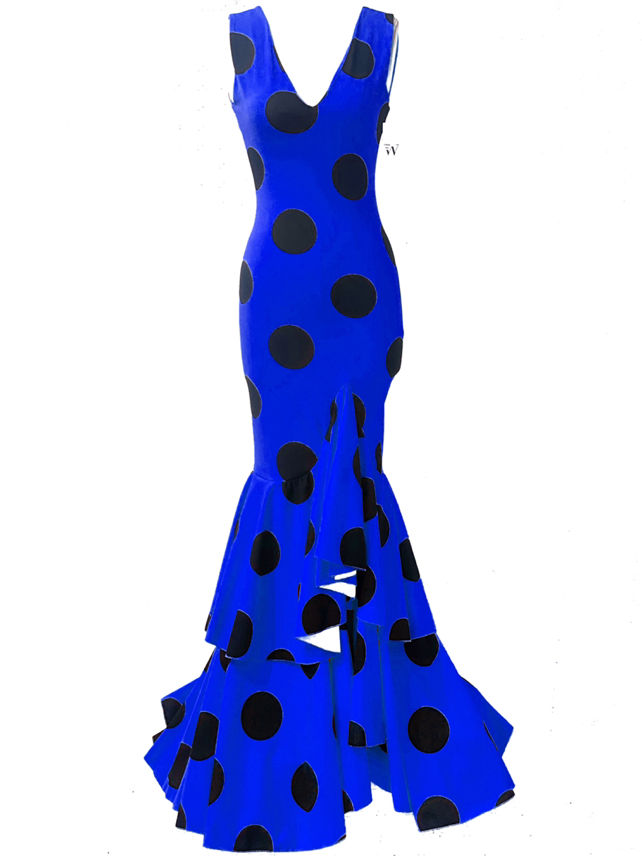 Traje flamenco EMMA WU DESIGN de licra