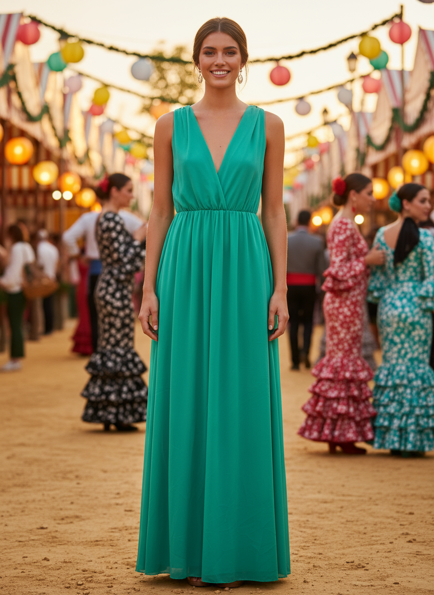 MONO LARGO VERDE QUIRÓFANO 5005