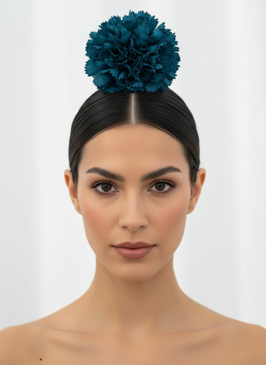 FLOR AZUL PETRÓLEO CLAVEL 1P