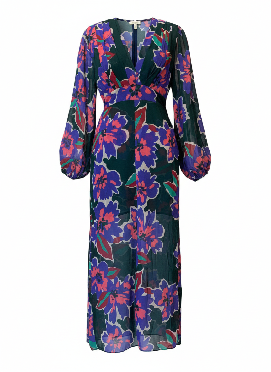 BOTTLE GREEN SHORT DRESS 51063