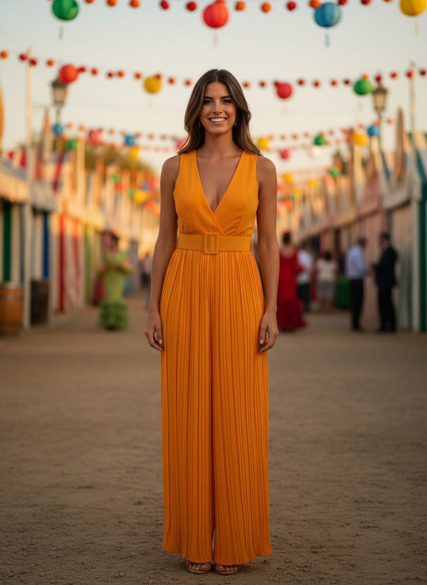 MONO LARGO NARANJA 50607