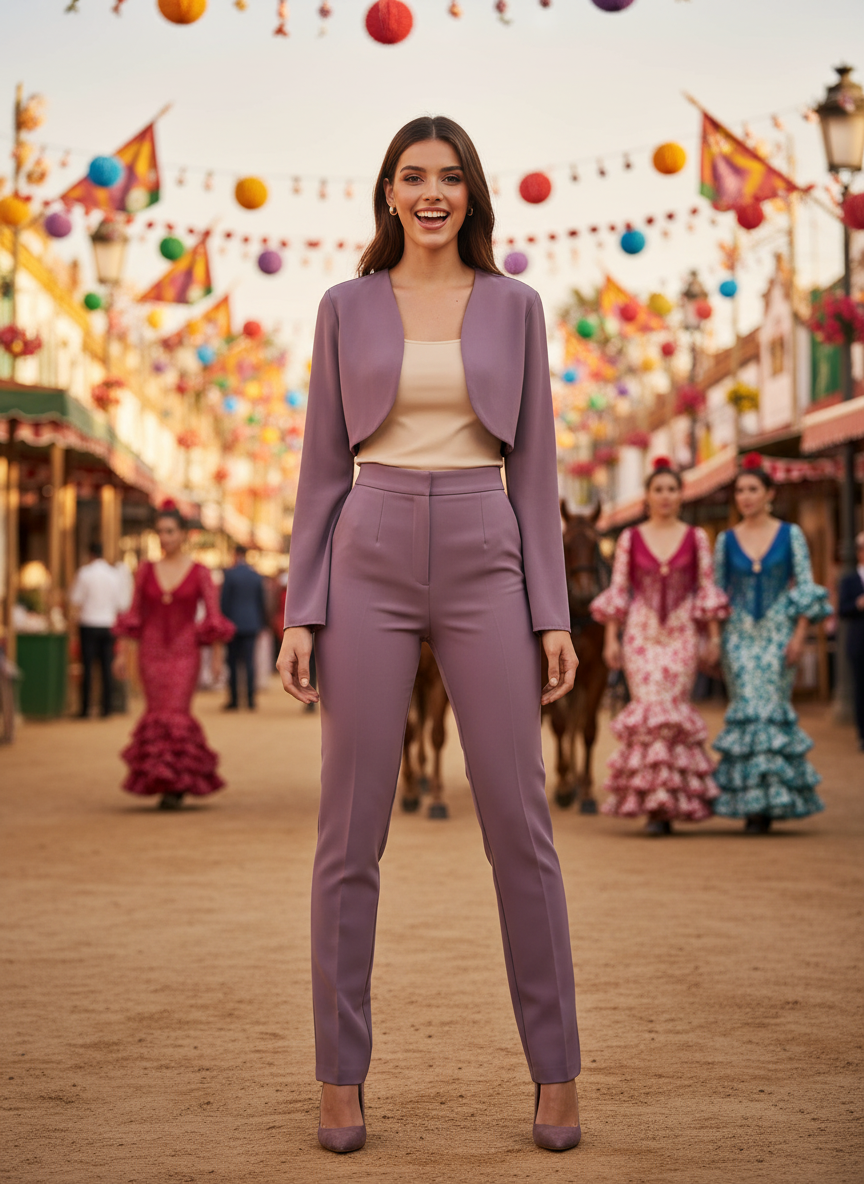 CHALECO LILA MALVA 0927