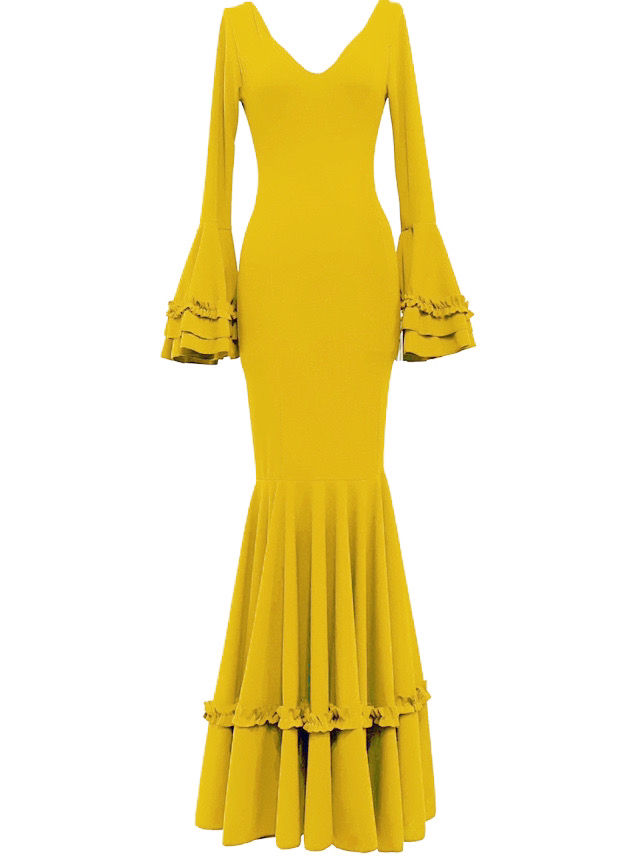 Traje flamenco EMMA WU DESIGN de licra