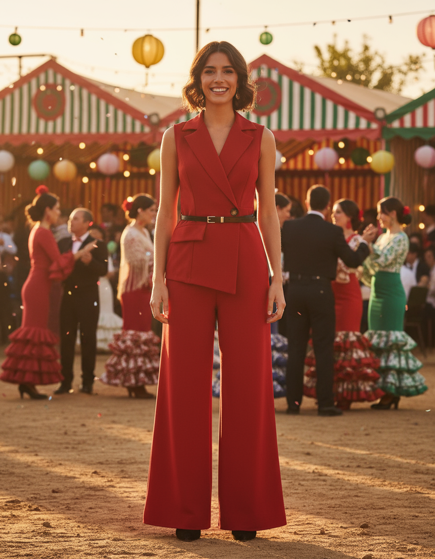 MONO LARGO ROJO 6238