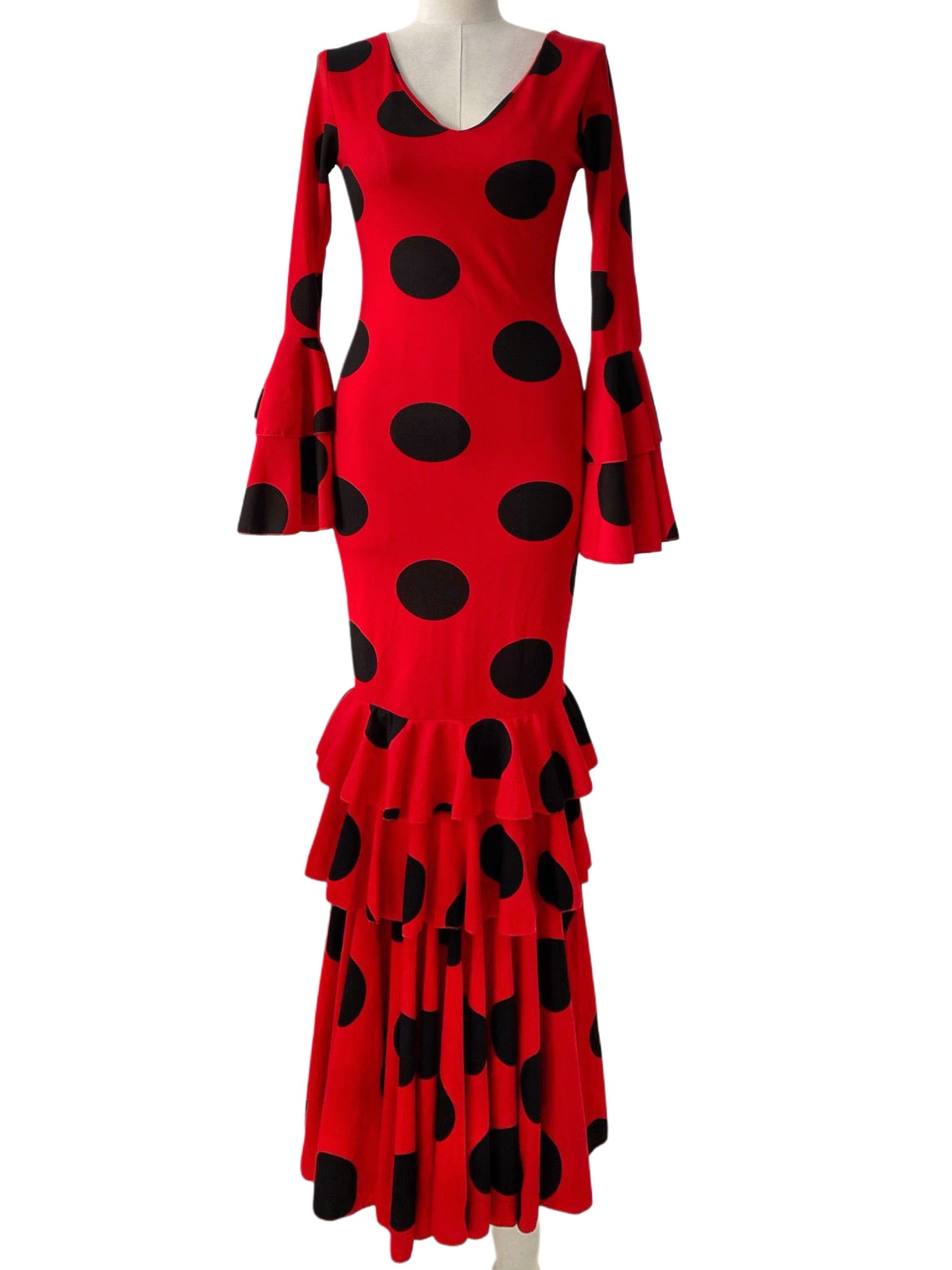 TRAJE FLAMENCA ROJO EMMA WU DESIGN X FLAMENCA 21045