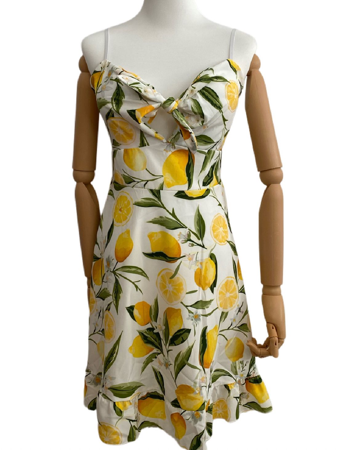 VESTIDO CORTO BLANCO 4645