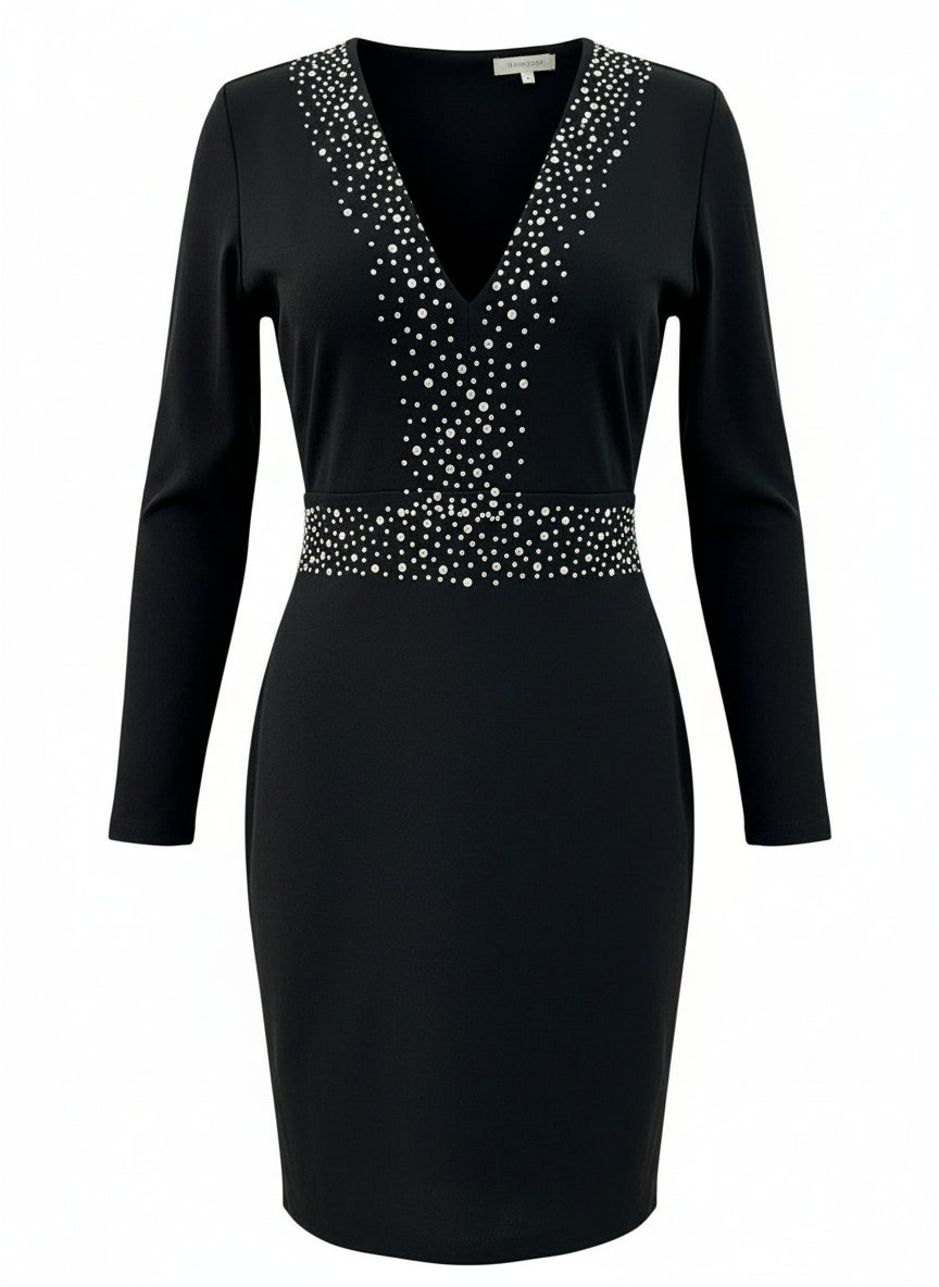 SHORT BLACK DRESS 5125