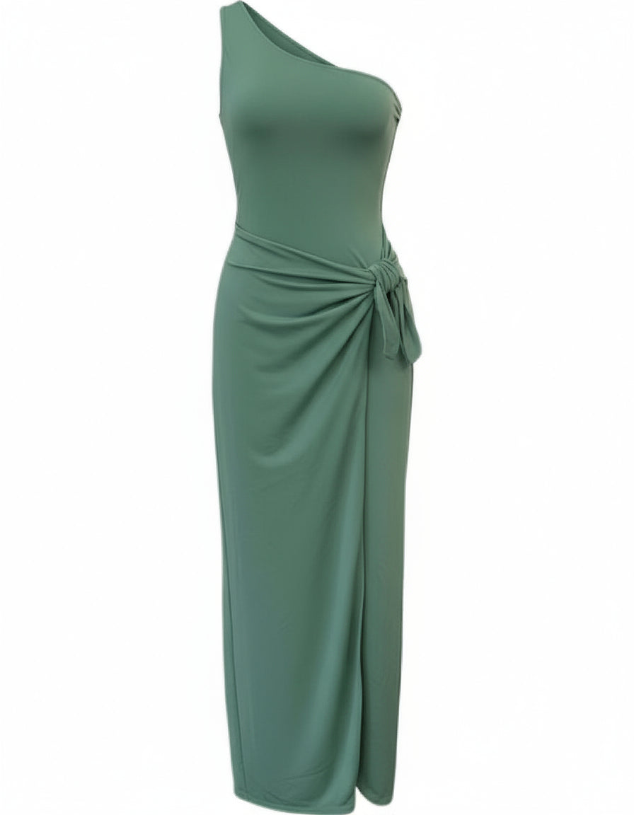 MINT GREEN LONG DRESS 4701