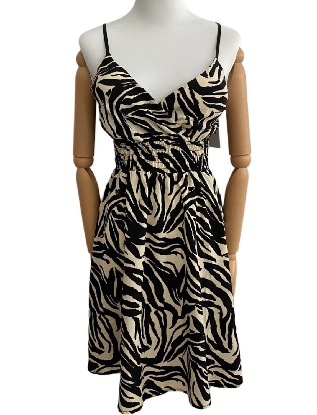 VESTIDO CORTO CEBRA 4621