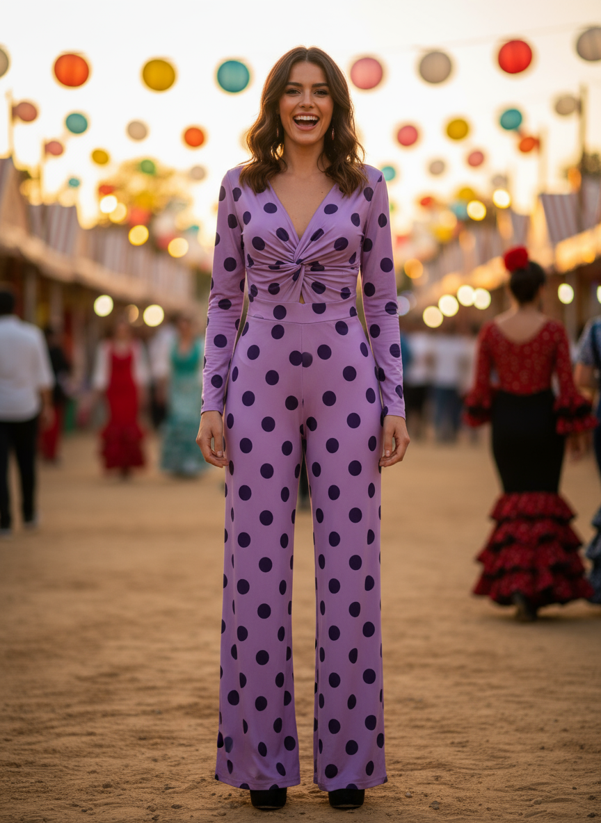 MONO  LARGO LILA MALVA E5020