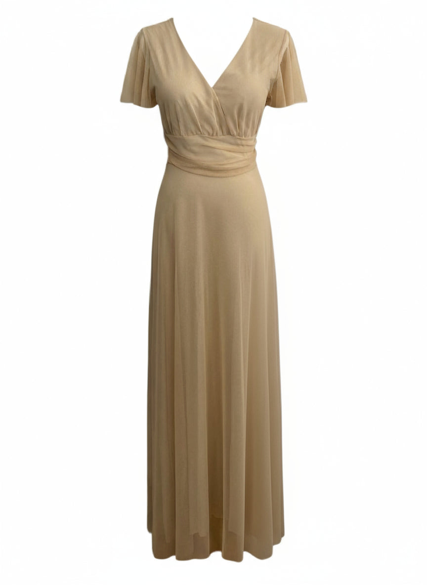 CAMEL LONG DRESS 5029