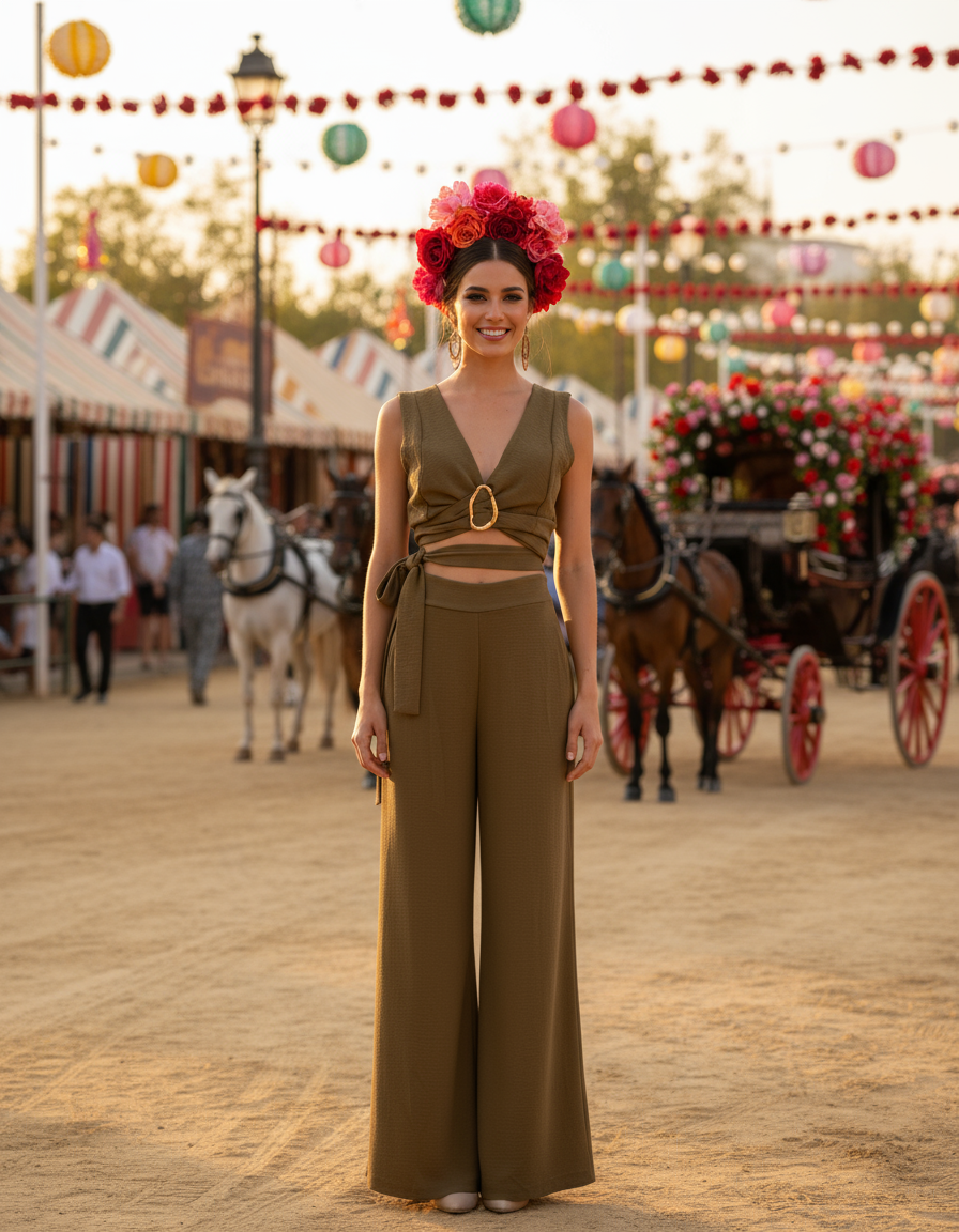 CONJUNTO MARRÓN 6296