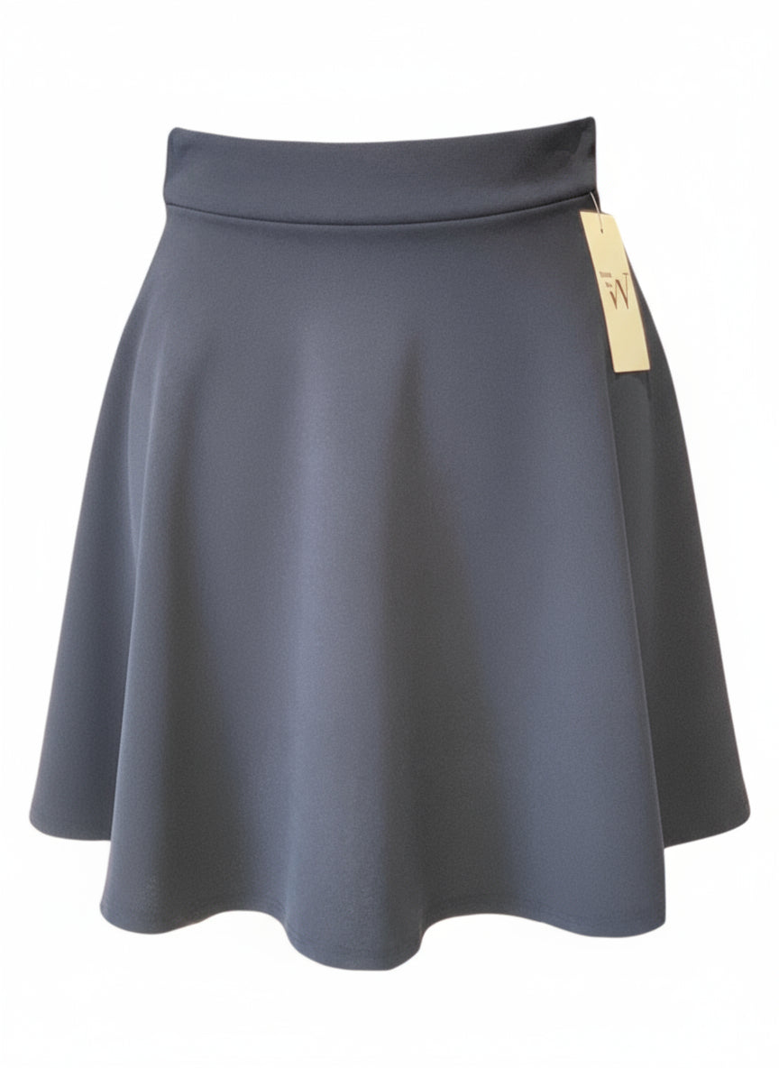 FALDA SKATER NEGRO 1642