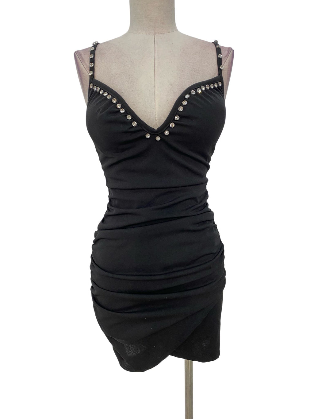 SHORT BLACK DRESS 23644