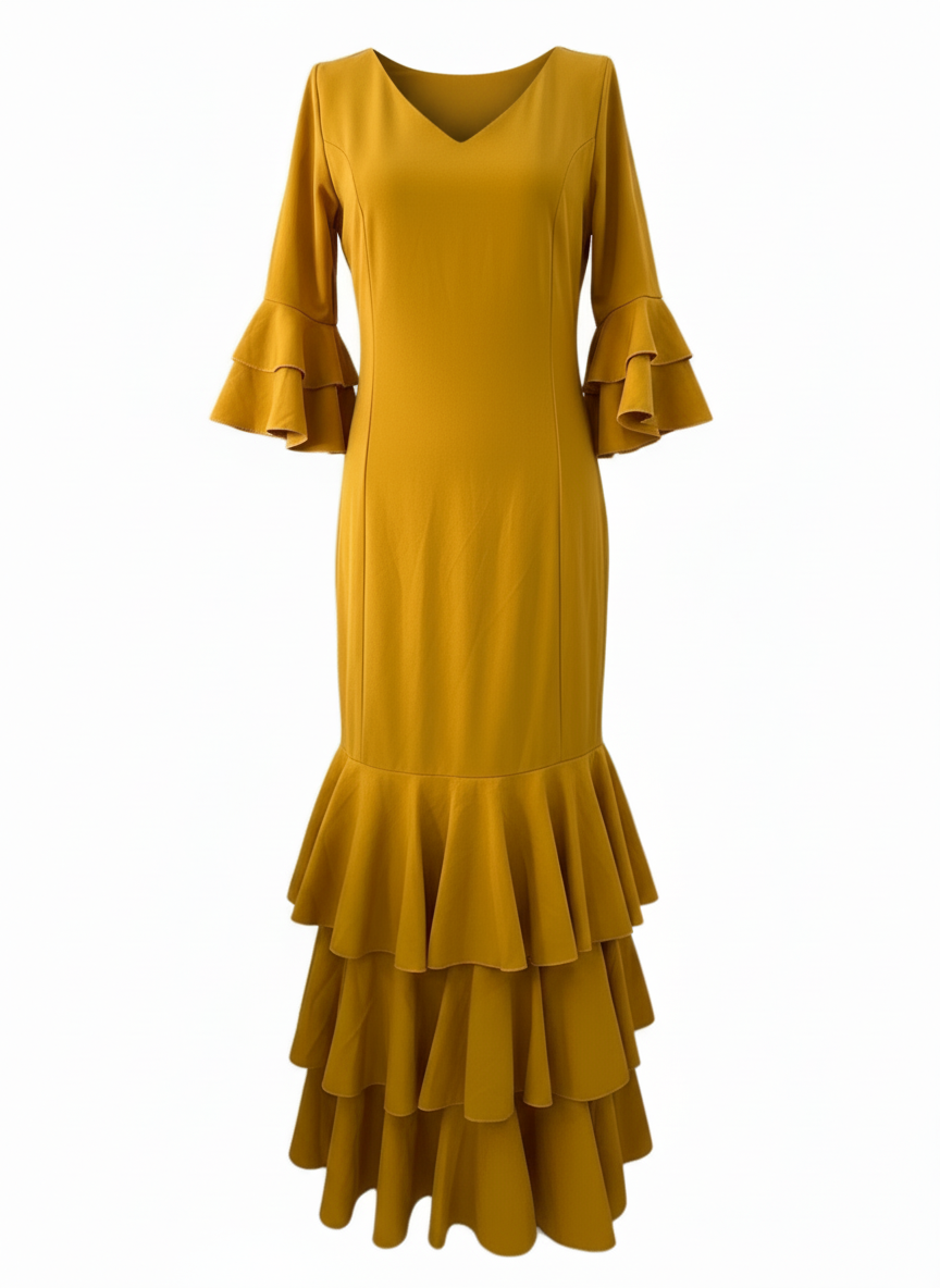 Traje flamenco EMMA WU DESIGN de licra