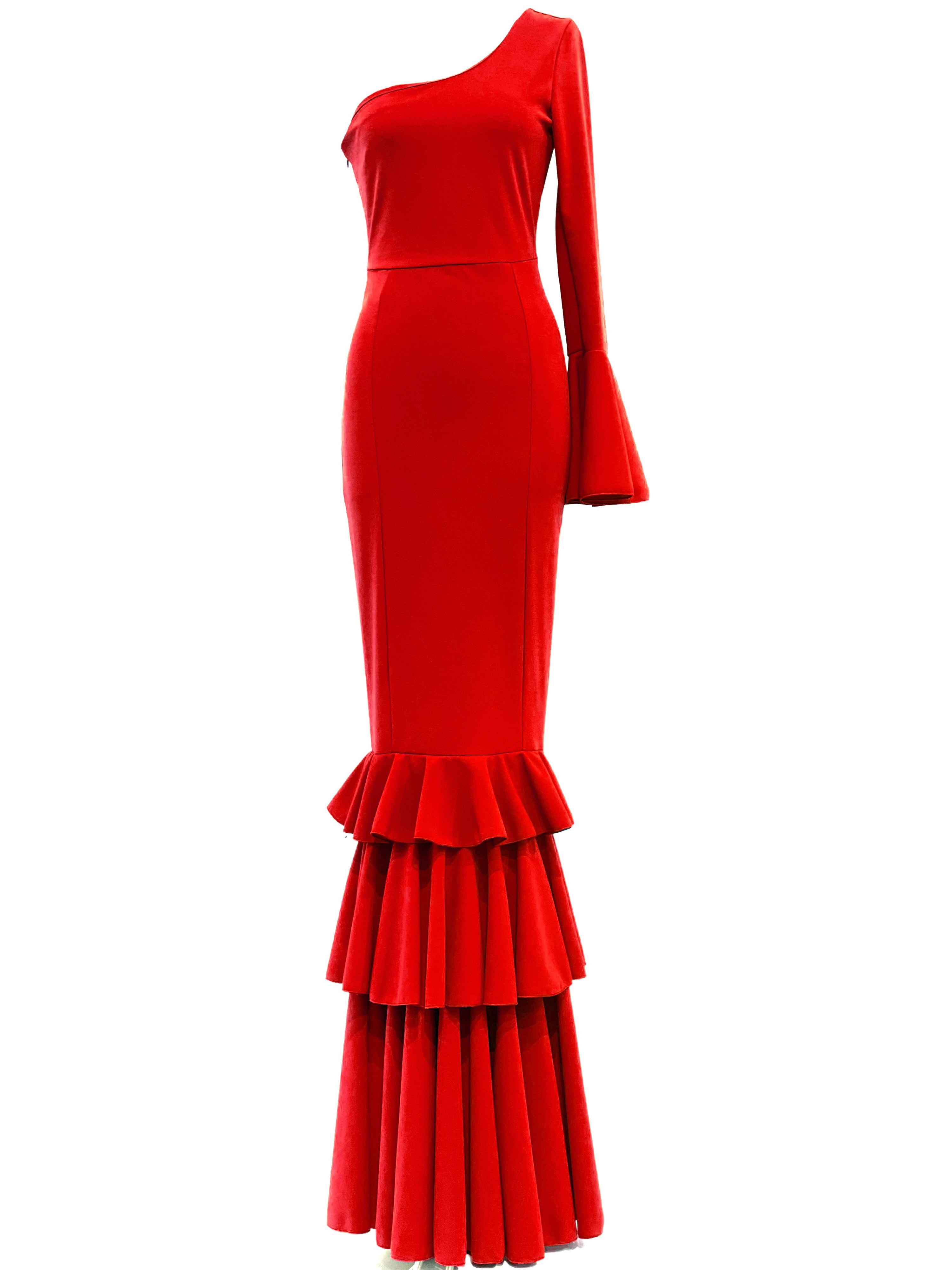 Traje flamenco EMMA WU DESIGN de licra