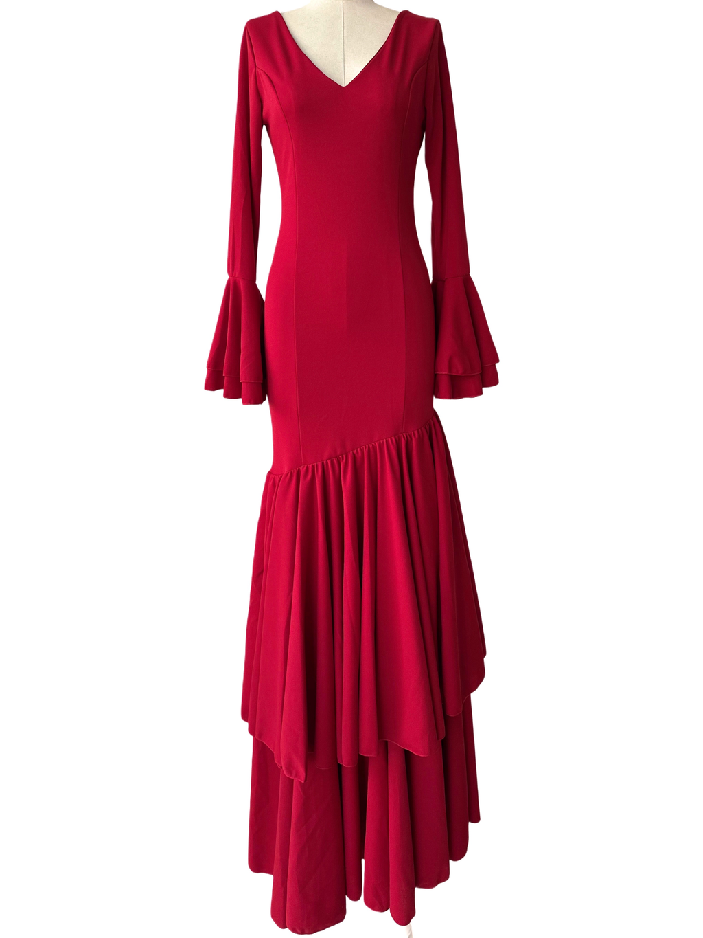 TRAJE FLAMENCA ROJO EMMA WU DESIGN X FLAMENCA EM246