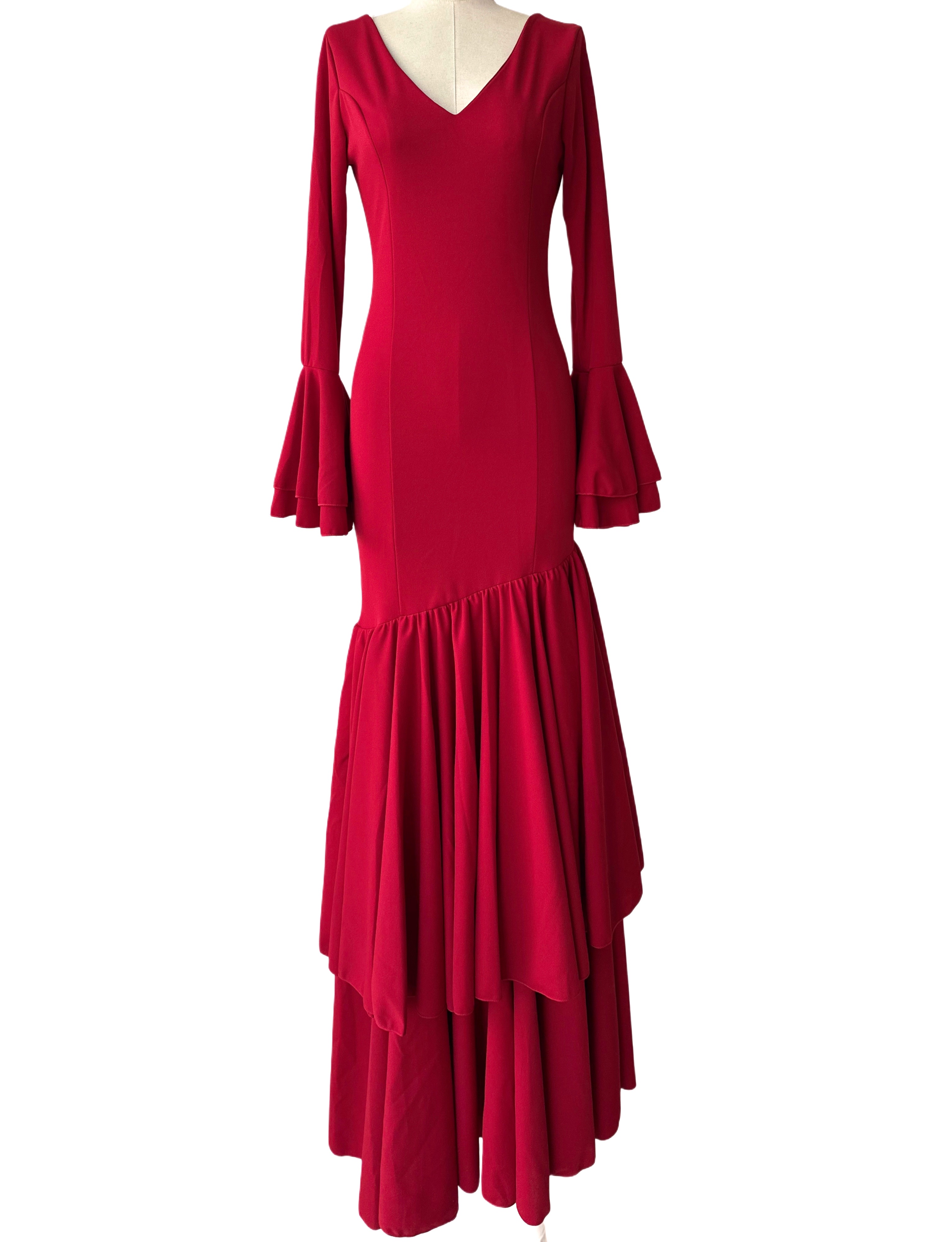 TRAJE FLAMENCA ROJO EMMA WU DESIGN X FLAMENCA EM246