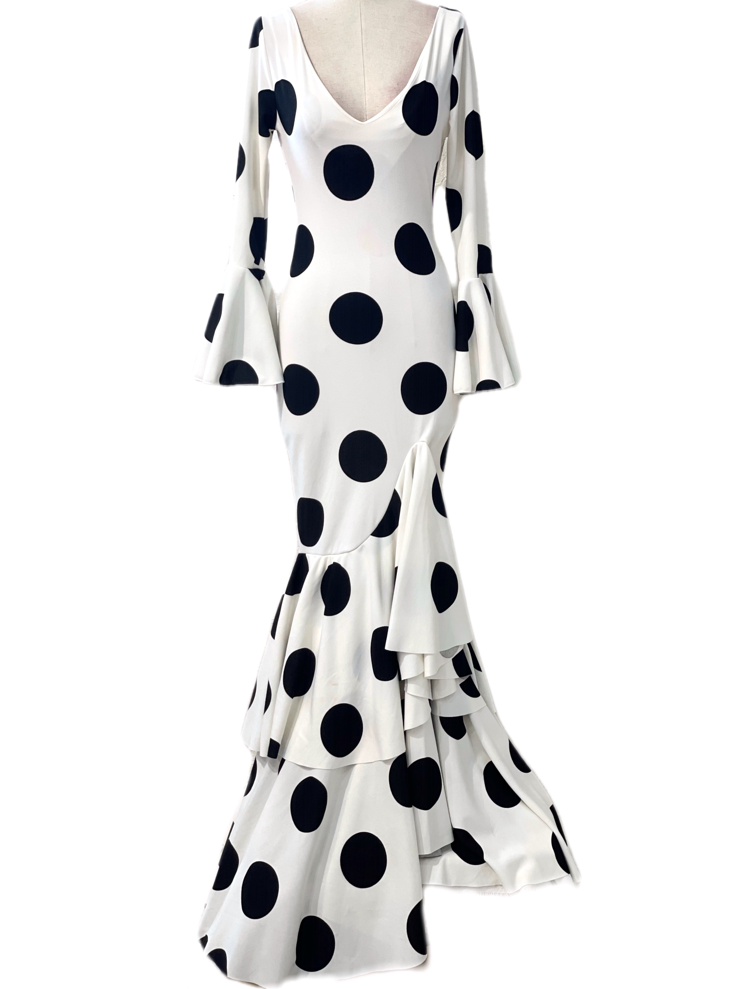 Traje flamenco EMMA WU DESIGN de licra