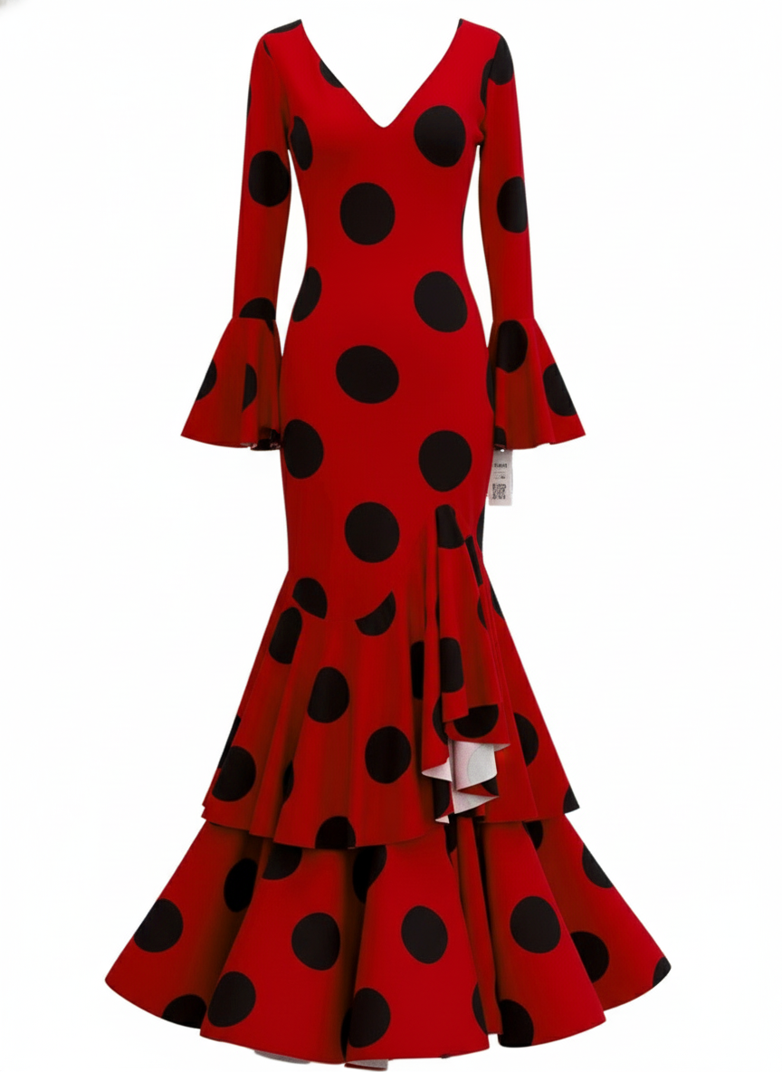 Traje flamenco EMMA WU DESIGN de licra