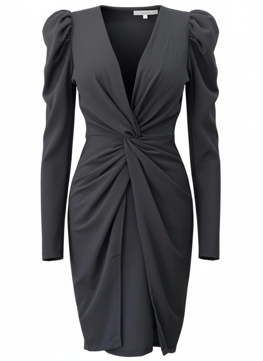 SHORT BLACK DRESS 23117