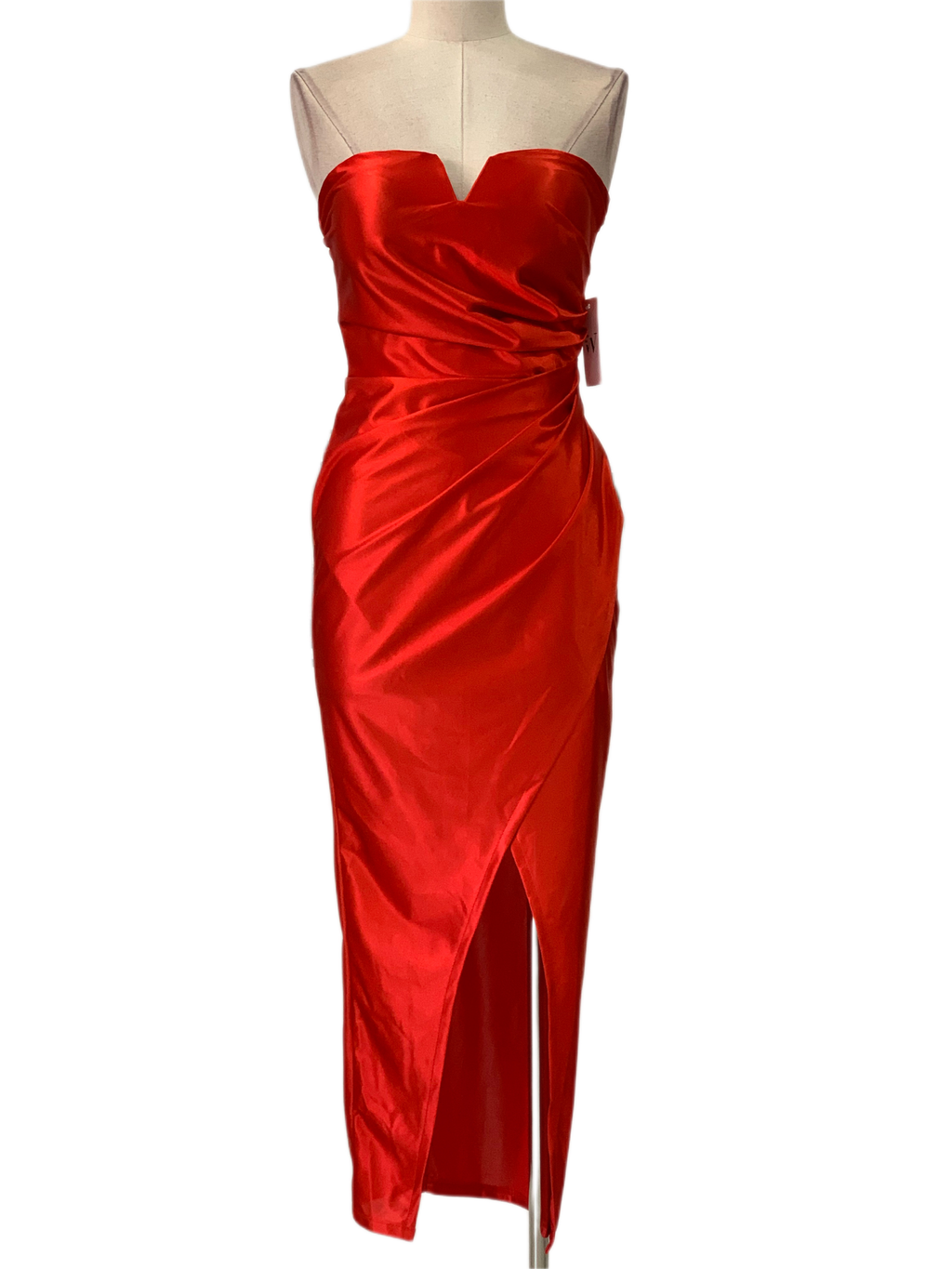 SHORT RED DRESS 25028