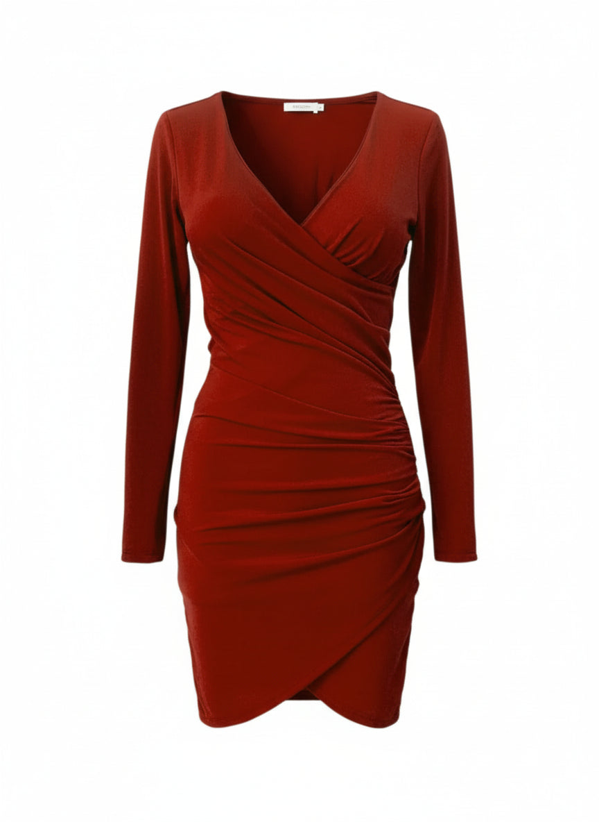 INDIAN RED SHORT DRESS 22055 22025