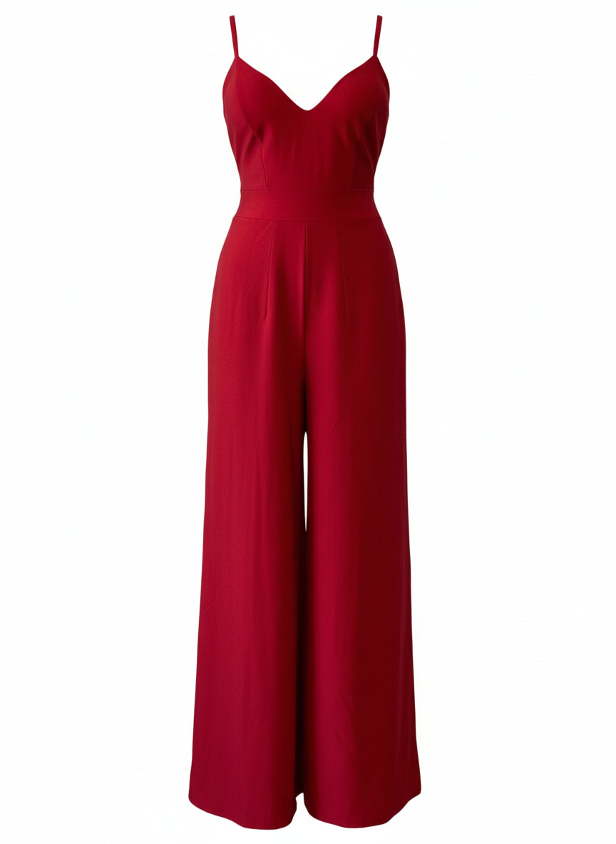 MONO LARGO ELÁSTICO BRILLANTE ROJO 5472