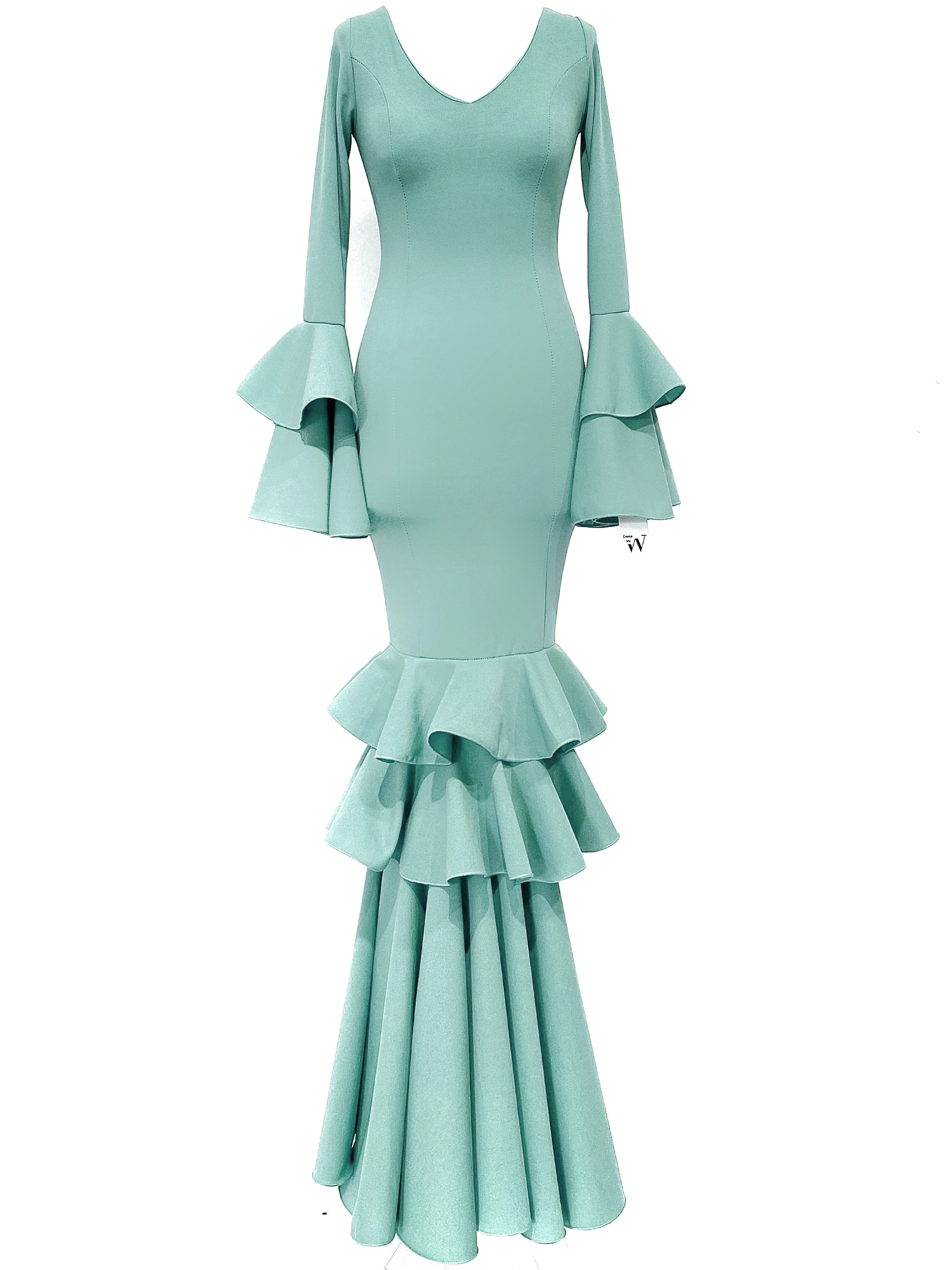 Traje flamenco EMMA WU DESIGN de licra