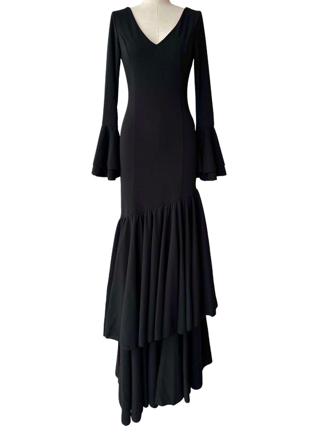 TRAJE FLAMENCA NEGRO EMMA WU DESIGN X FLAMENCA EM246