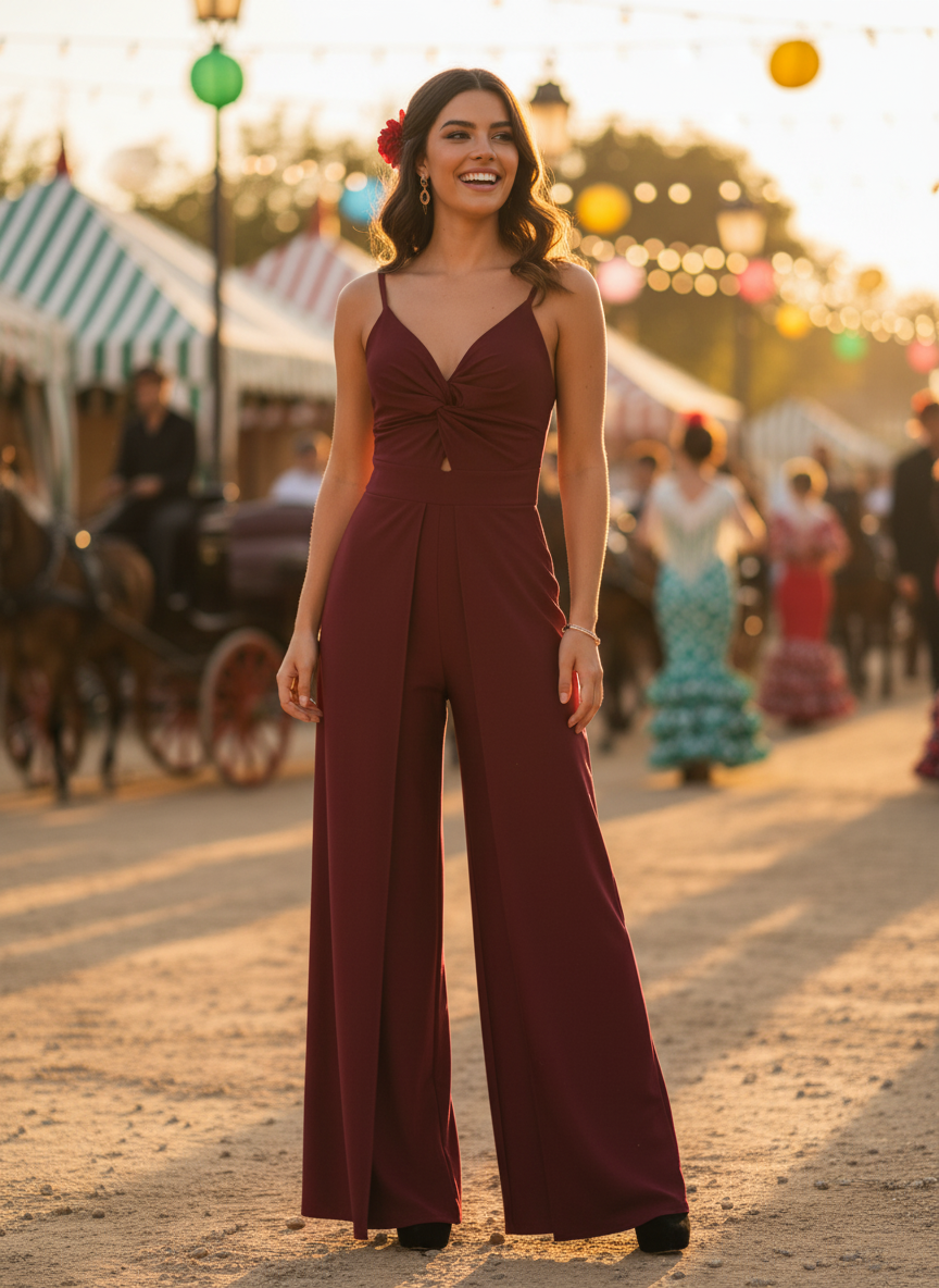 MONO LARGO ELÁSTICO BRILLANTE BURDEO 6243