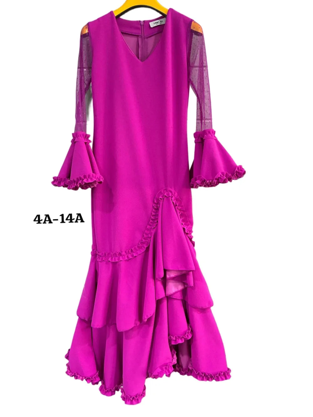 TRAJE FLAMENCA DE NIÑA  BUGANVILLA KL507