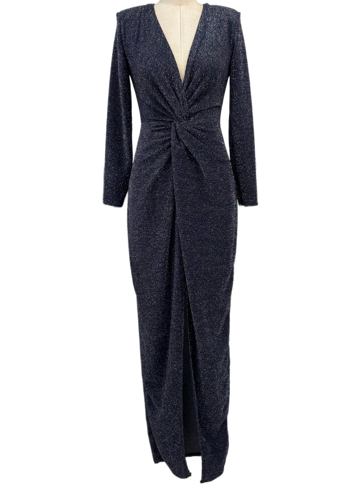 VESTIDO LARGO BRILLO - Emma Wu Design - 23010