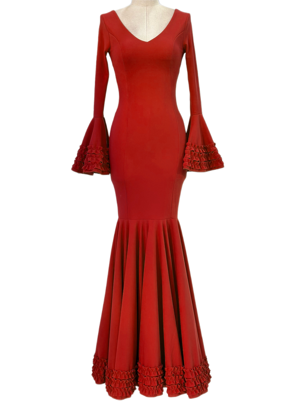 Traje flamenco EMMA WU DESIGN de licra